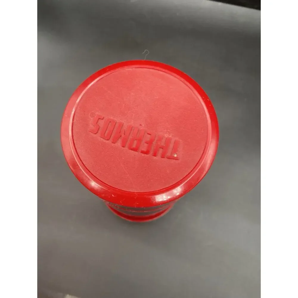 1980’s THERMOS Food Jar 1 Pint Red # 7221/1